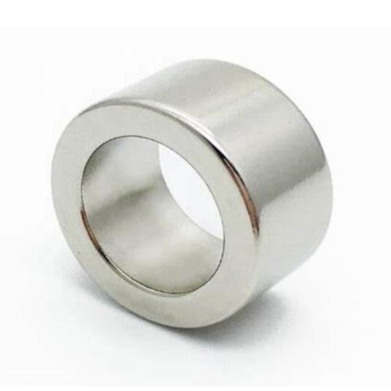 Big Size Neodymium Magnet Ring Heavy Duty Round Magnets With Hole For Industrial