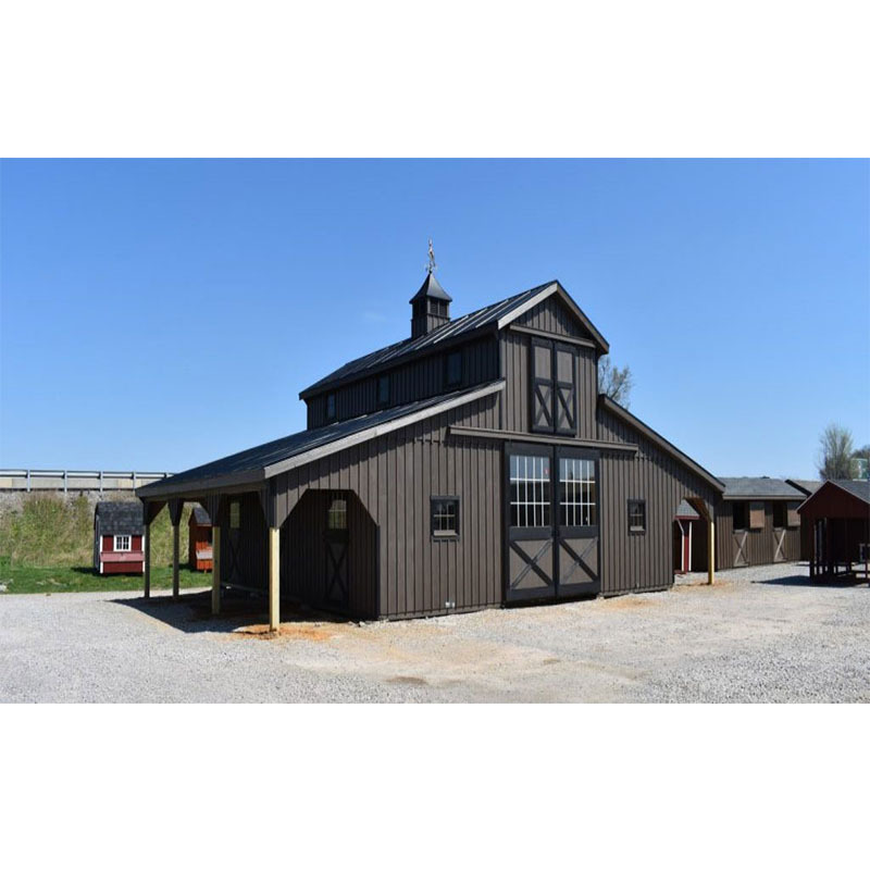 Prefabricated Construction Agricultural Building Light Steel Structure Horse Barn