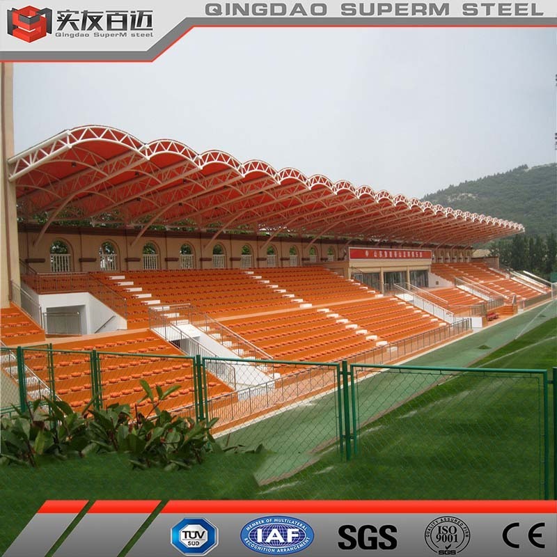 High-quality Manufacturer of Prefabricated Building Steel Structure Sport Stadiums/Football Stadium Construction