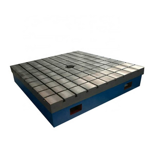 Customized Durable Cast Iron Surface Plate T Slot Table