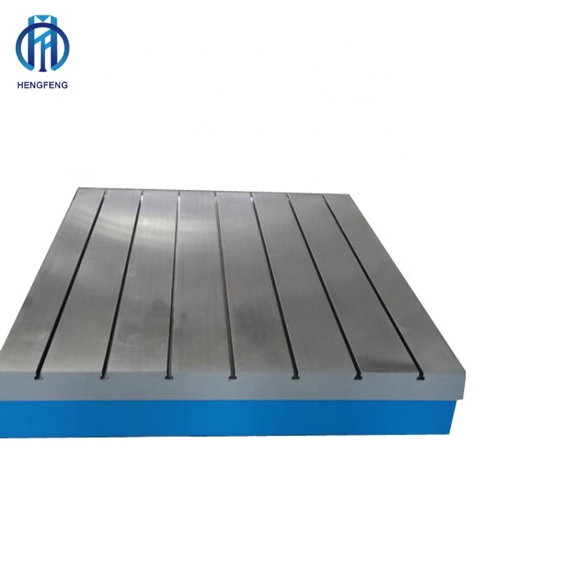 Customized Durable Cast Iron Surface Plate T Slot Table