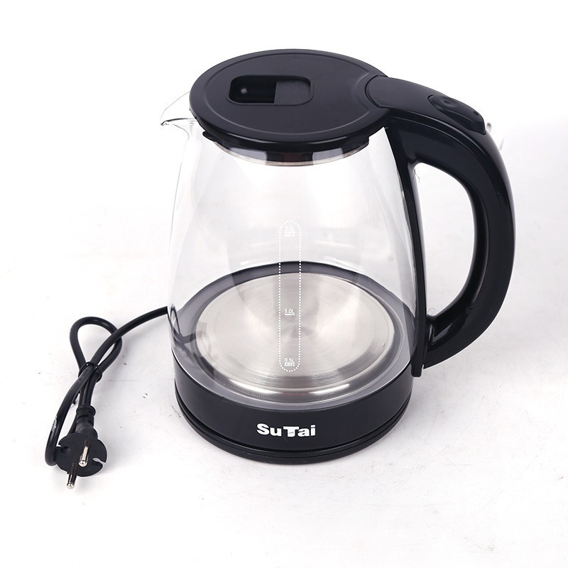 Wholesale price Keep warm function  Electric tea kettle glass pyrex clear glass electric kettle