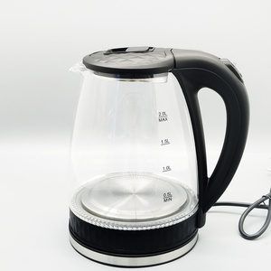 low moq electric kettle multi purpose kettle with filter electric temperature control tea glass  kettle