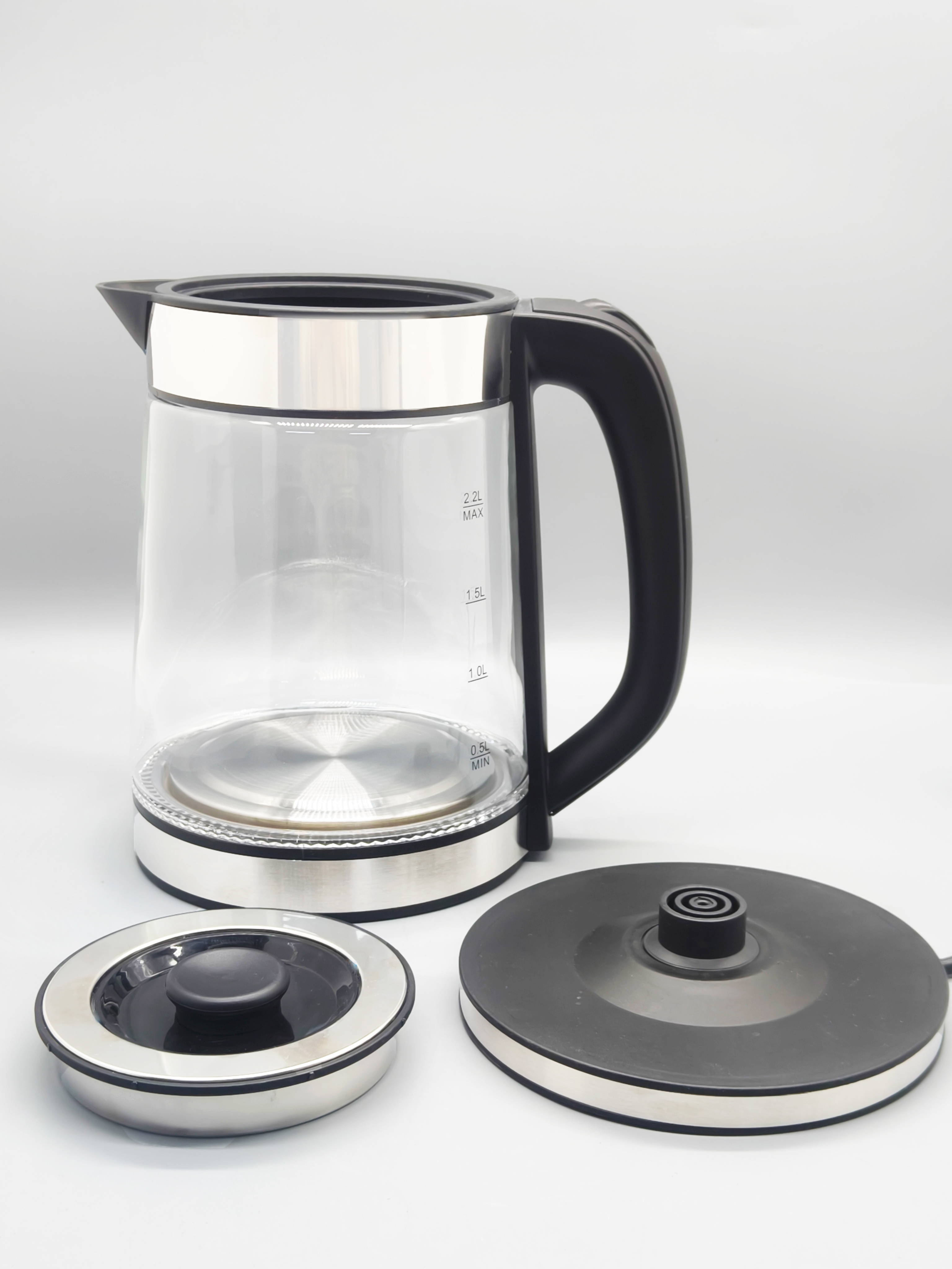 SUTAI 2024 electric glass kettle 1.8L soup rechargeable keep warm function