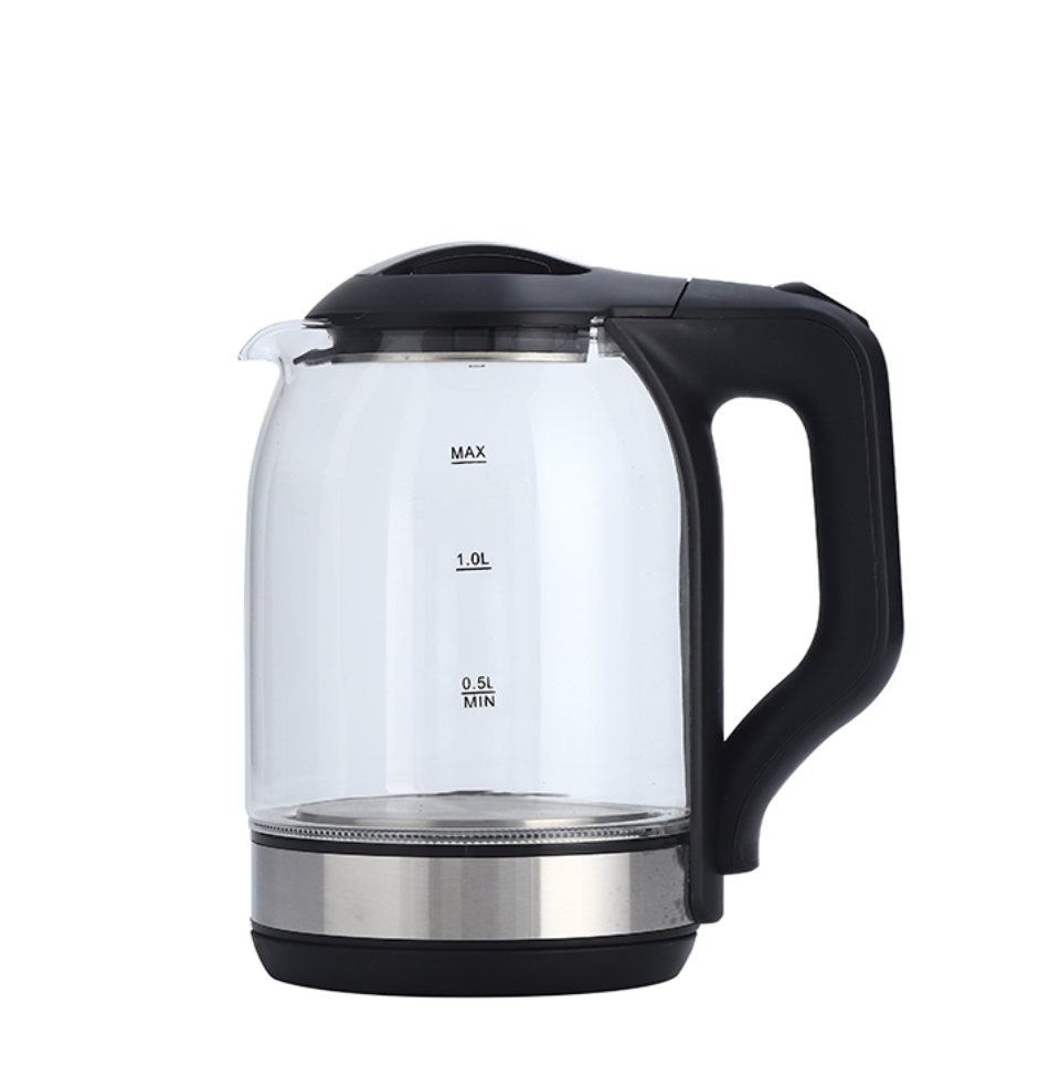 SUTAI electric kettle thermal switch glass  kettle with tea filter