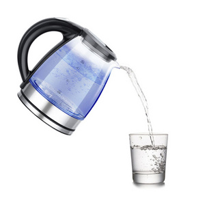 Factory wholesale Glass Kettle 1.8L large capacity fast boilig 1500W electric jug kettle