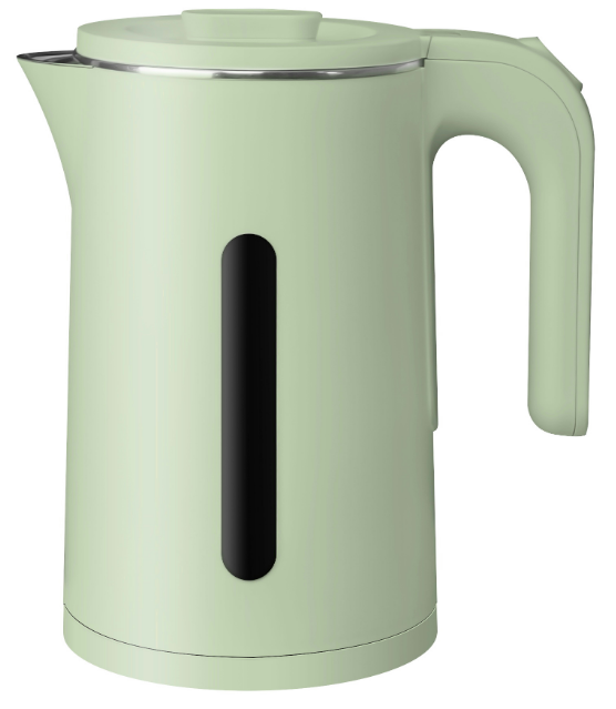 new white yellow green tea water cordless electric kettle with heating element for household