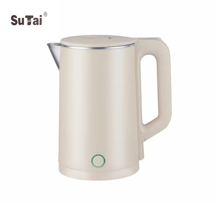 2023 high quality cordless base electric kettle black green yellow 0.8l 1.7l 2.3l with heating jug for kitchen