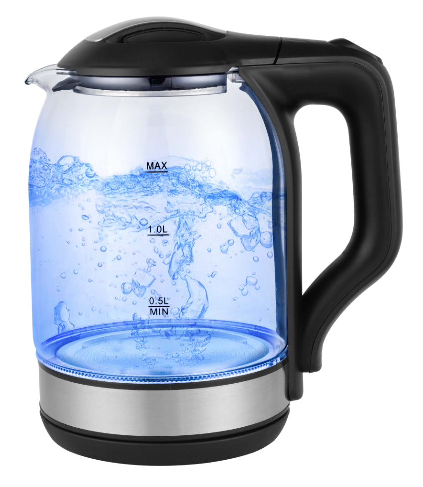 SUTAI electric kettle thermal switch glass  kettle with tea filter