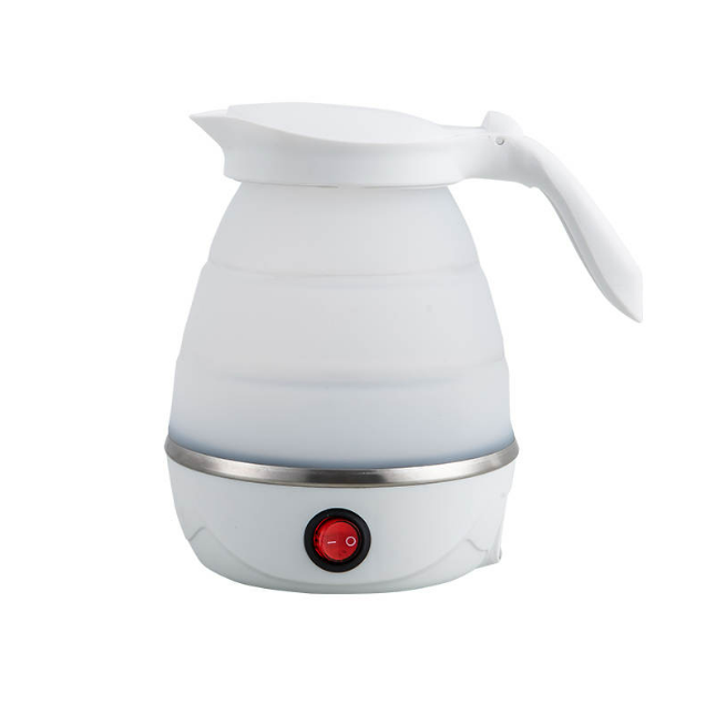 Sutai new design small mini foldable timer silicon electric kettle for travel travellers