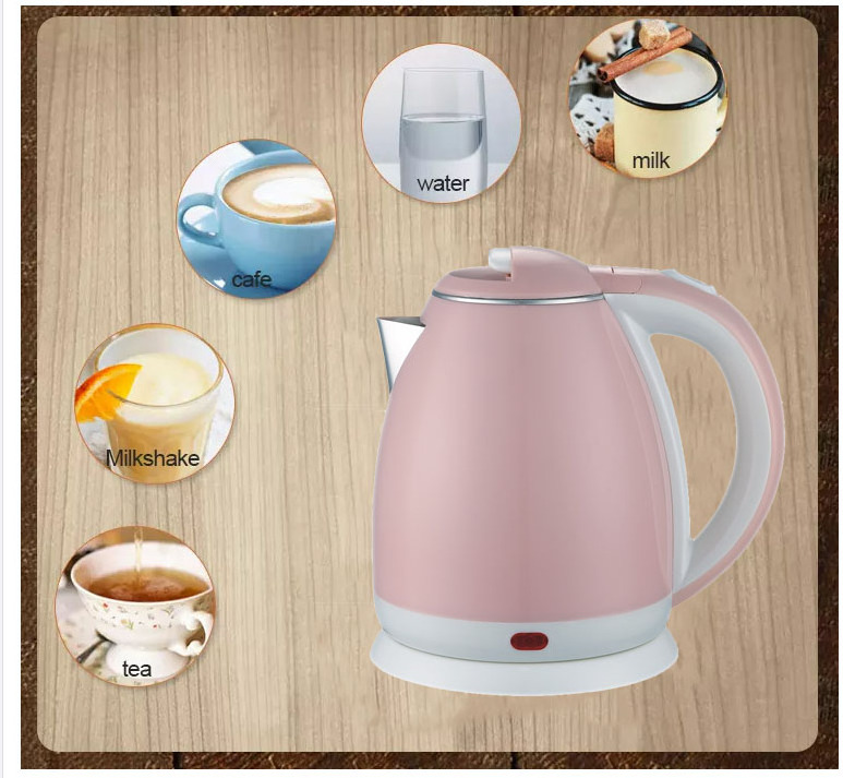 High quality catel cattle tefal tea water electric kettle blue pink with heating element for home appliances household