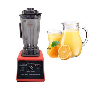 Highpower High Speed Commercial Juicer Industrial Ice Crushing Blender Machine With 8 Blades