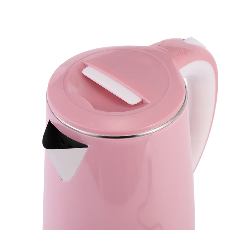 Hot selling high quality scarlet pink tea water electric kettle with heating element for hotel home kitchen