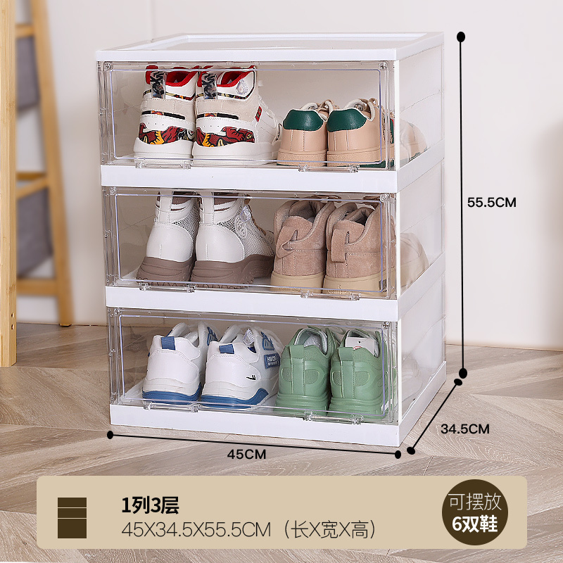 Storage Cabinet Shoe Rack Shoe Box Transparent Plastic Furniture Modern Designs Shoe Rack