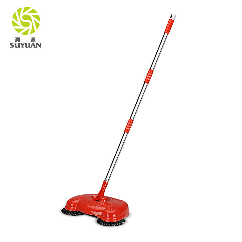 Robot gas powered broom road brushes artificial grass sweeper, household hand push sweeper manual floor sweeper