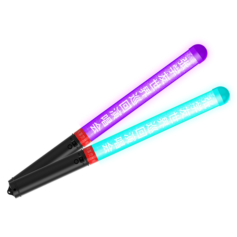 customized LED glow foam stick cheap led baton stick flashing led cheering stick