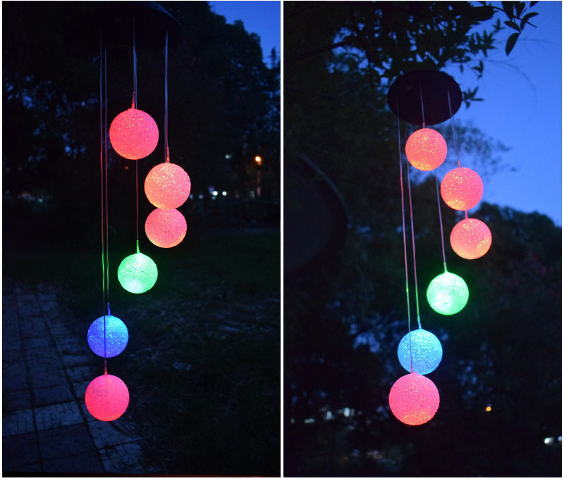 Novelty family decoration gifts  , new design light up wind chime ,great birthday gifts