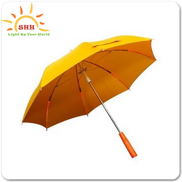 new Fashion Light Up LED Flashing Glow Umbrella made in china shh wedding favors