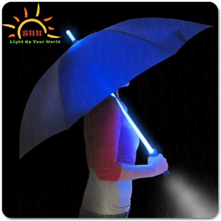 new Fashion Light Up LED Flashing Glow Umbrella made in china shh wedding favors