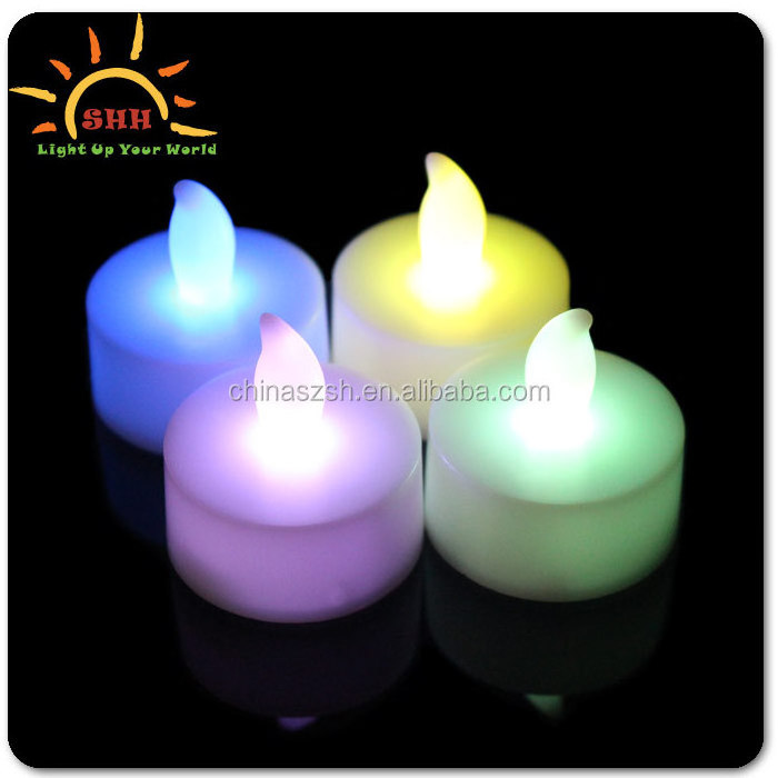 Christmas battery included led candle light, flameless fake tea light candle