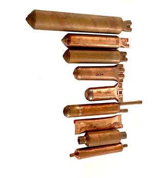 copper ccumulator copper suction accumulator for refrigeration parts