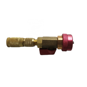 R134 R12 Red AC adjustable cool gas quick joint for Air condition