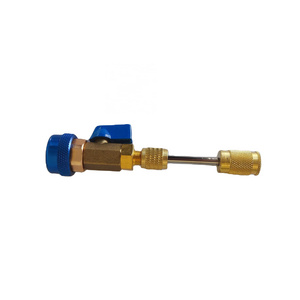 Air Conditioning Adjustable High Pressure (Red) and Low Pressure (Blue) Valve Core