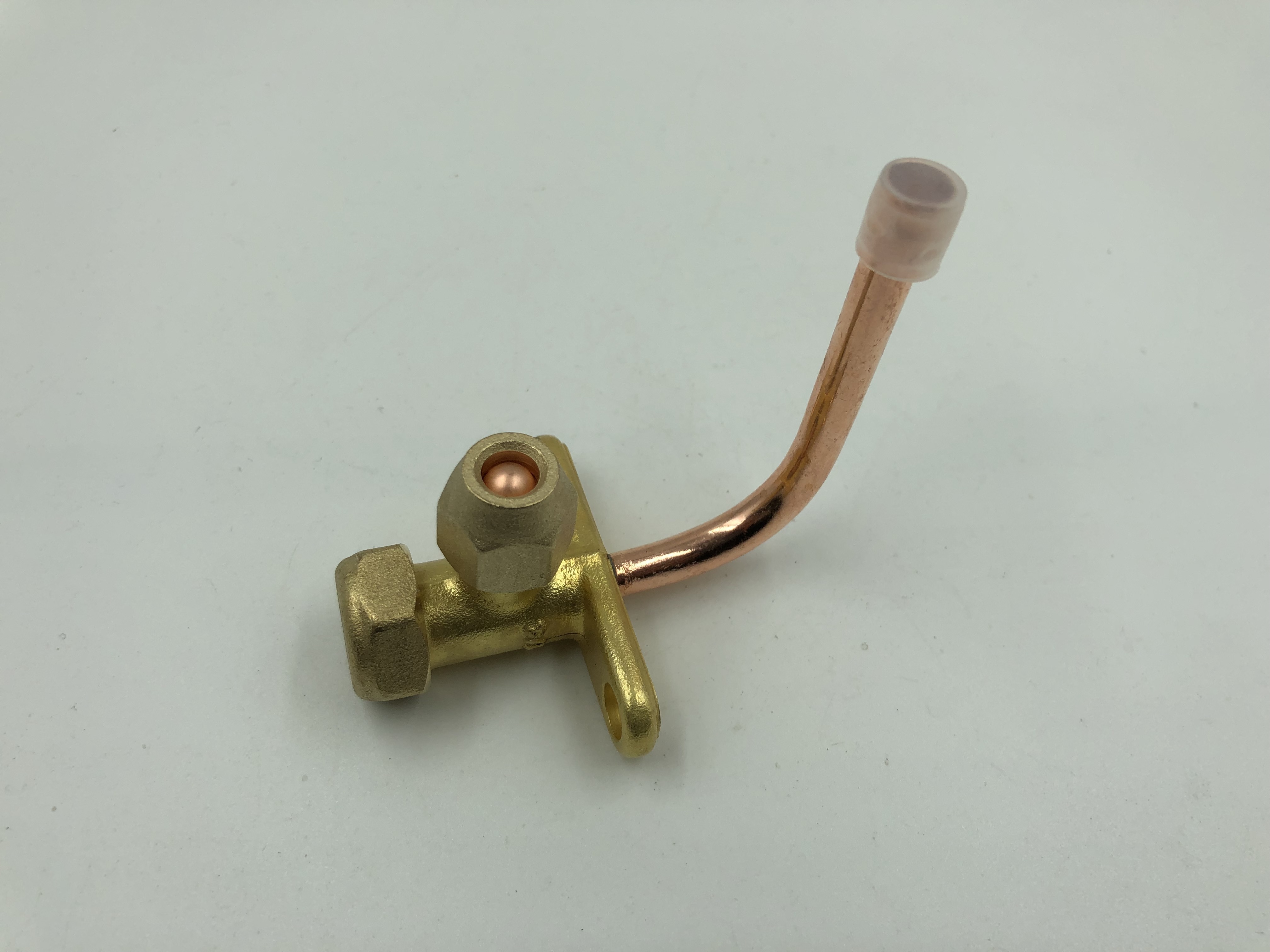 High quality brass charging access valve Economical Custom Design Access Valve 1/4 Refrigeration Water Valve Remote Access