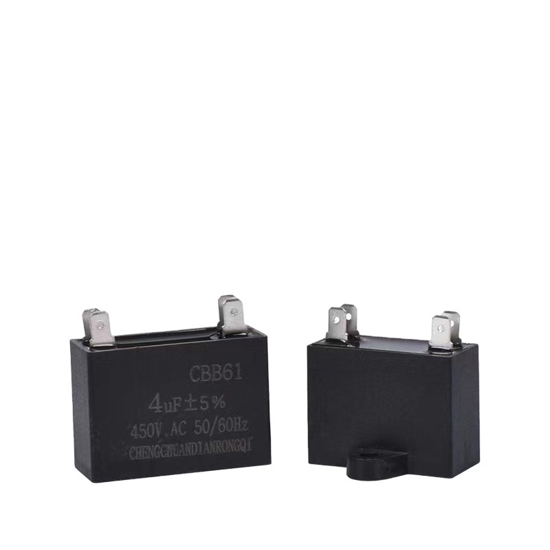 Fan Motor Run Capacitor CBB61 250V  Cable Lead SH 50/60HZ Electrolytic Capacitor For Switching