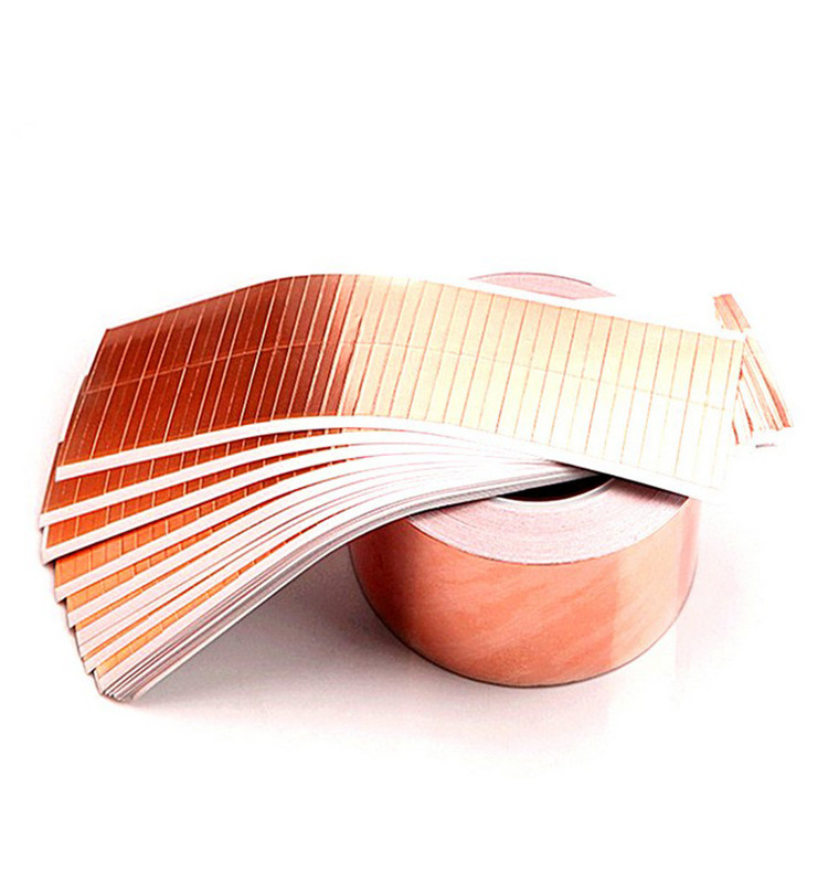 20M 10Mm Copper Foil Stained Glass Foil Tape For Emi Shielding Slug Repellent Electrical Repair Waterproof Single Conductive