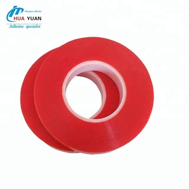 Wholesale 1mm Thickness Double Sided PE Foam Tape White And Red Film Self Adhesive Waterproof PE Foam Tape