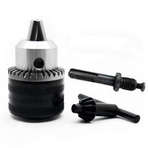 16mm Keyed Drill Chuck 1/2 inch 20UNF Mount with Key and Adapter