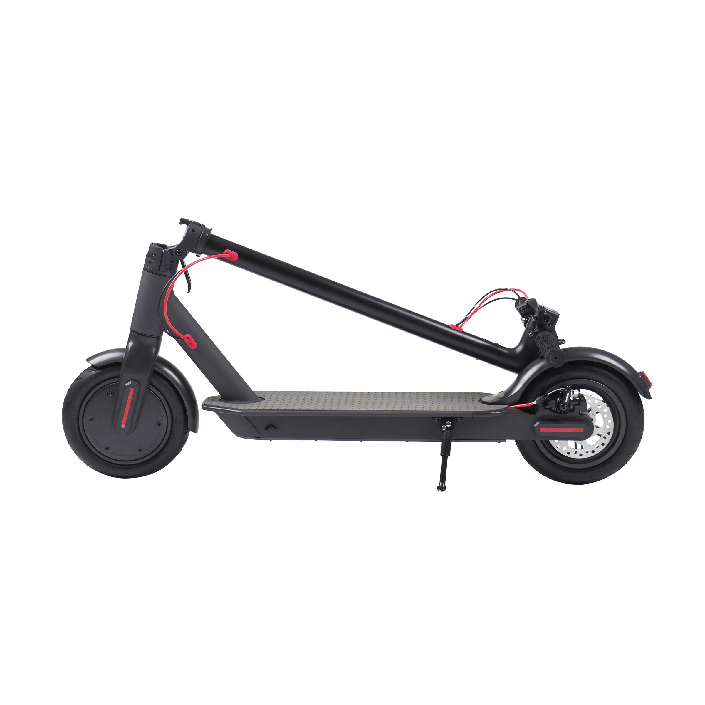 hot black Aluminum Alloy frame 8.5 inch scooter 250W scooter electric LED light electric scooter