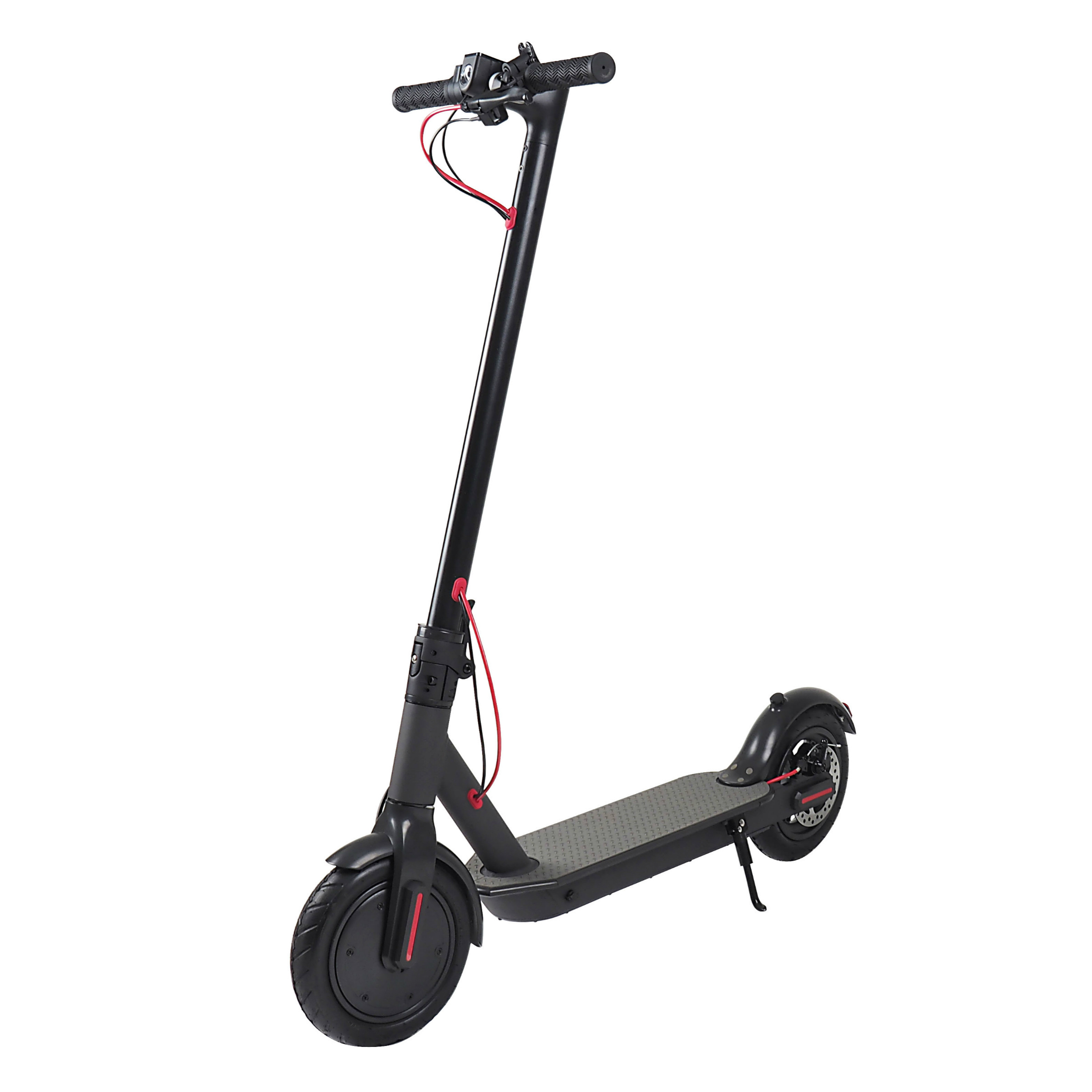 hot black Aluminum Alloy frame 8.5 inch scooter 250W scooter electric LED light electric scooter