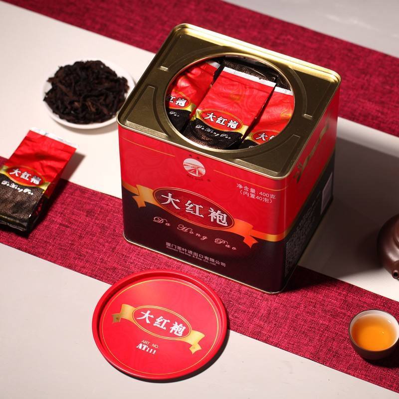 XC18 High Quality Cheap Price Best Taste Health 400g DaHongPao Chinese Wuyi Cliff Oolong Tea Leaf AT111