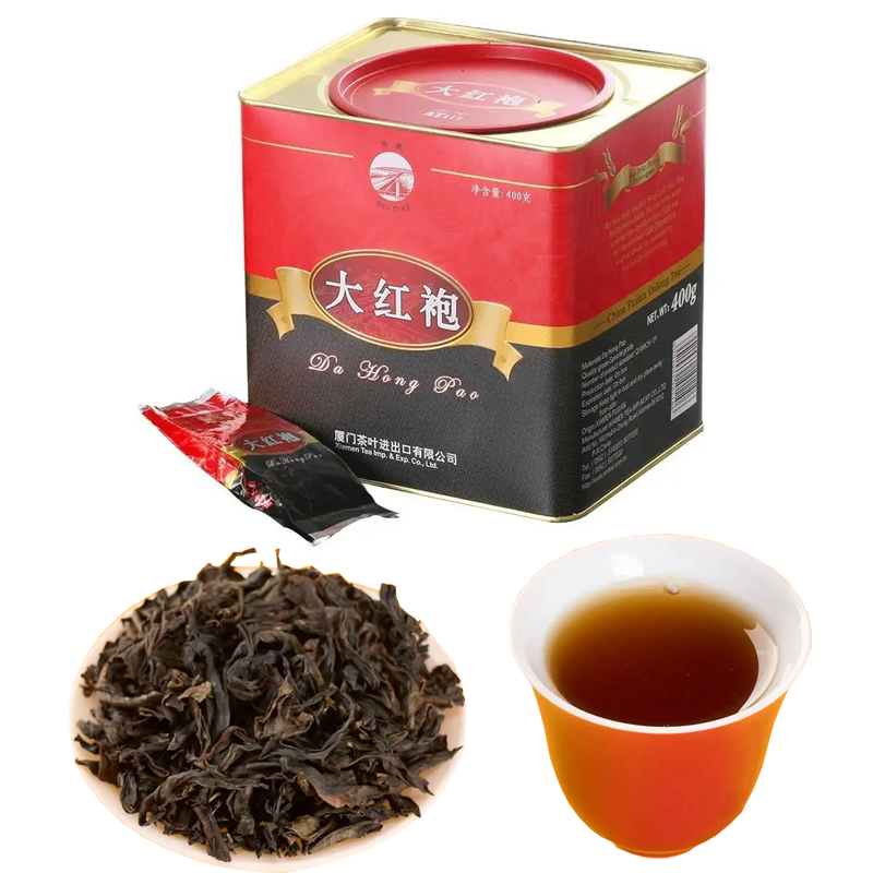 XC18 High Quality Cheap Price Best Taste Health 400g DaHongPao Chinese Wuyi Cliff Oolong Tea Leaf AT111