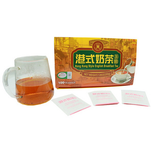 FC10 wholesale factory price cha chinese 200g Hong Kong Style English Breakfast BT830 Black Tea Teabag