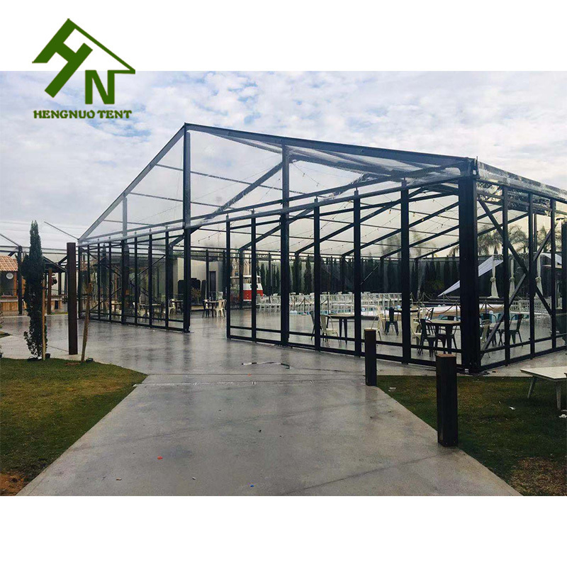 Guangzhou Factory Glass Aluminium structural tents 12x30 Wedding Tents