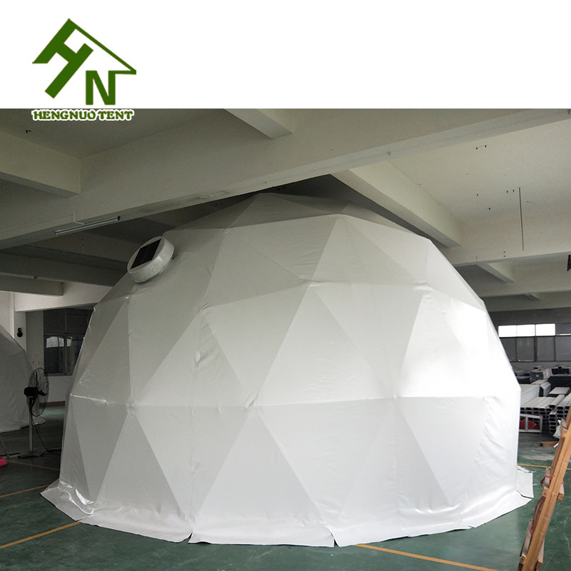 Round Camping Prefab safari luxury hotel dome tent for Sale, large geo domes