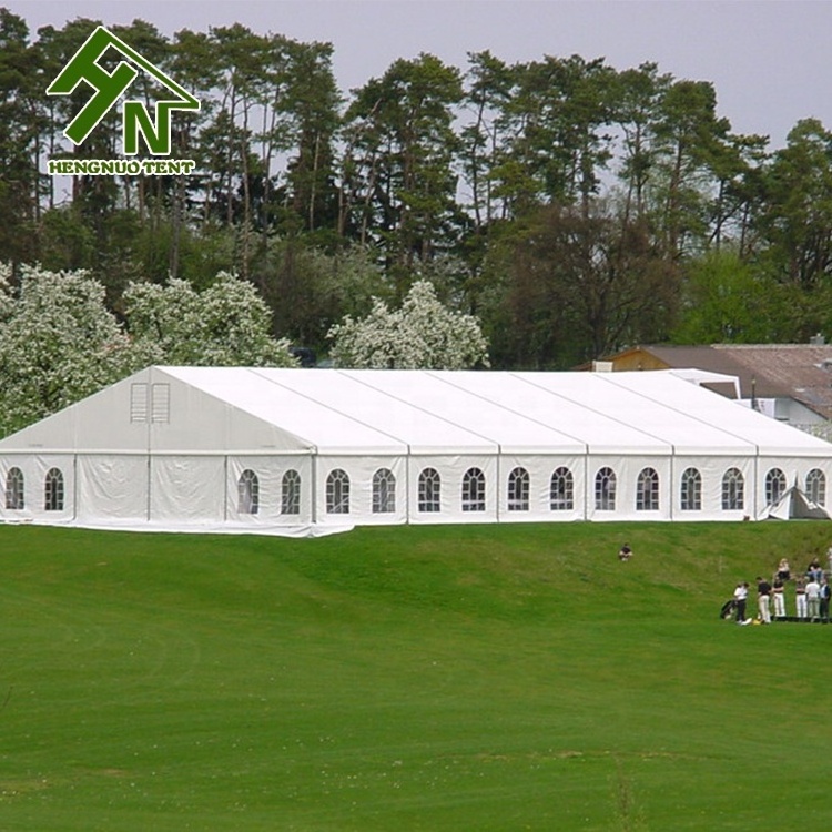 Outdoor big canopy tent custom luxury clear span 10x20 20x40 10x30 30x50 40x40 40x60 aluminum frame party wedding marquee tents