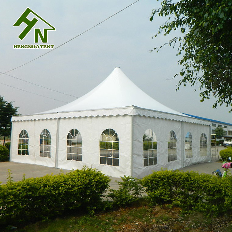 Outdoor Small Waterproof Gazebo Event Tent Pagoda 6/6m with Sides