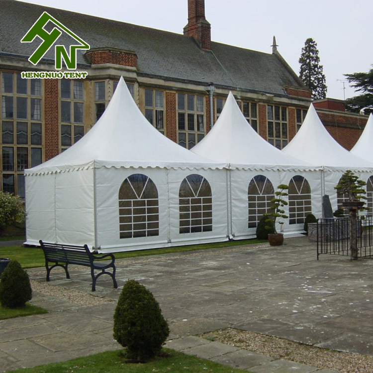 Outdoor Small Waterproof Gazebo Event Tent Pagoda 6/6m with Sides