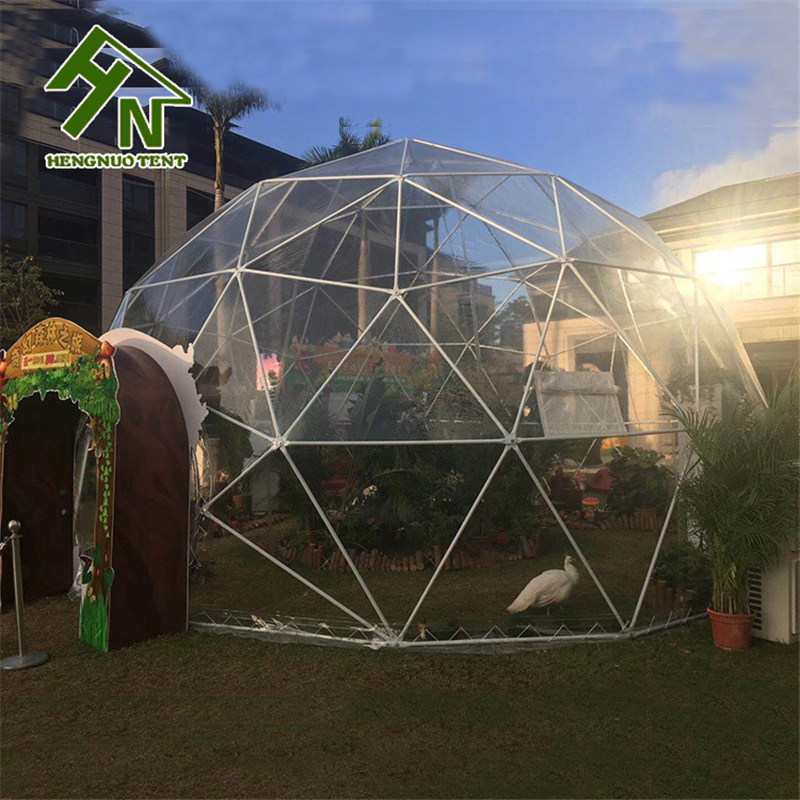 China Supplier 8m Clear Igloo Garden Screen House Tent For Sale