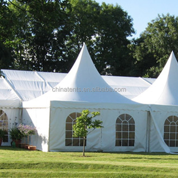 Guangzhou 4x4 5x5 6x6 Outdoor Exhibition Pagoda Tent for Sale with Low Price