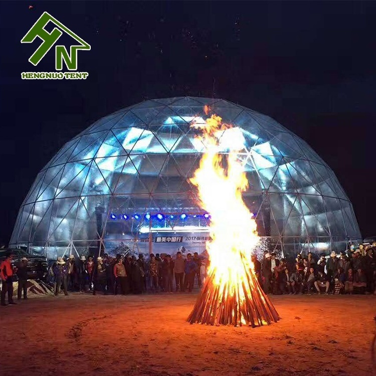 Outdoor clear glass pvc garden igloo dome tent eco geo domo house igloo dome restaurant dome igloo for event