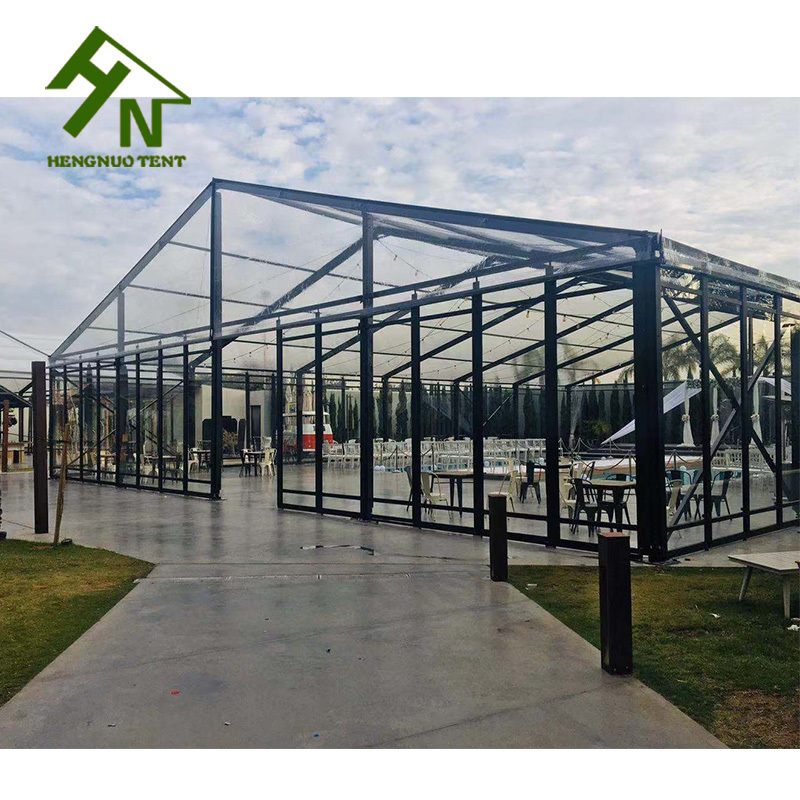 Guangzhou Factory Glass Aluminium structural tents 12x30 Wedding Tents