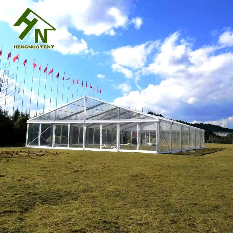 China Cheap 10x30 m Outdoor Wedding Marquee Party Restaurant Marriage Ceremony Reception Trade Show  Aluminum Alloy tent