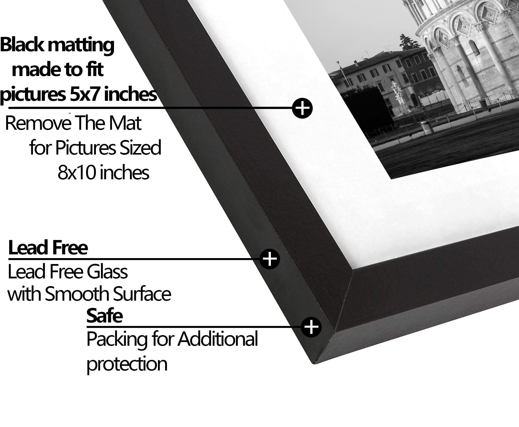 Wholesale A1 A2 A3 A4 6x8 8x10 Picture Frame Custom Size MDF Wood Picture Photo Painting Frame