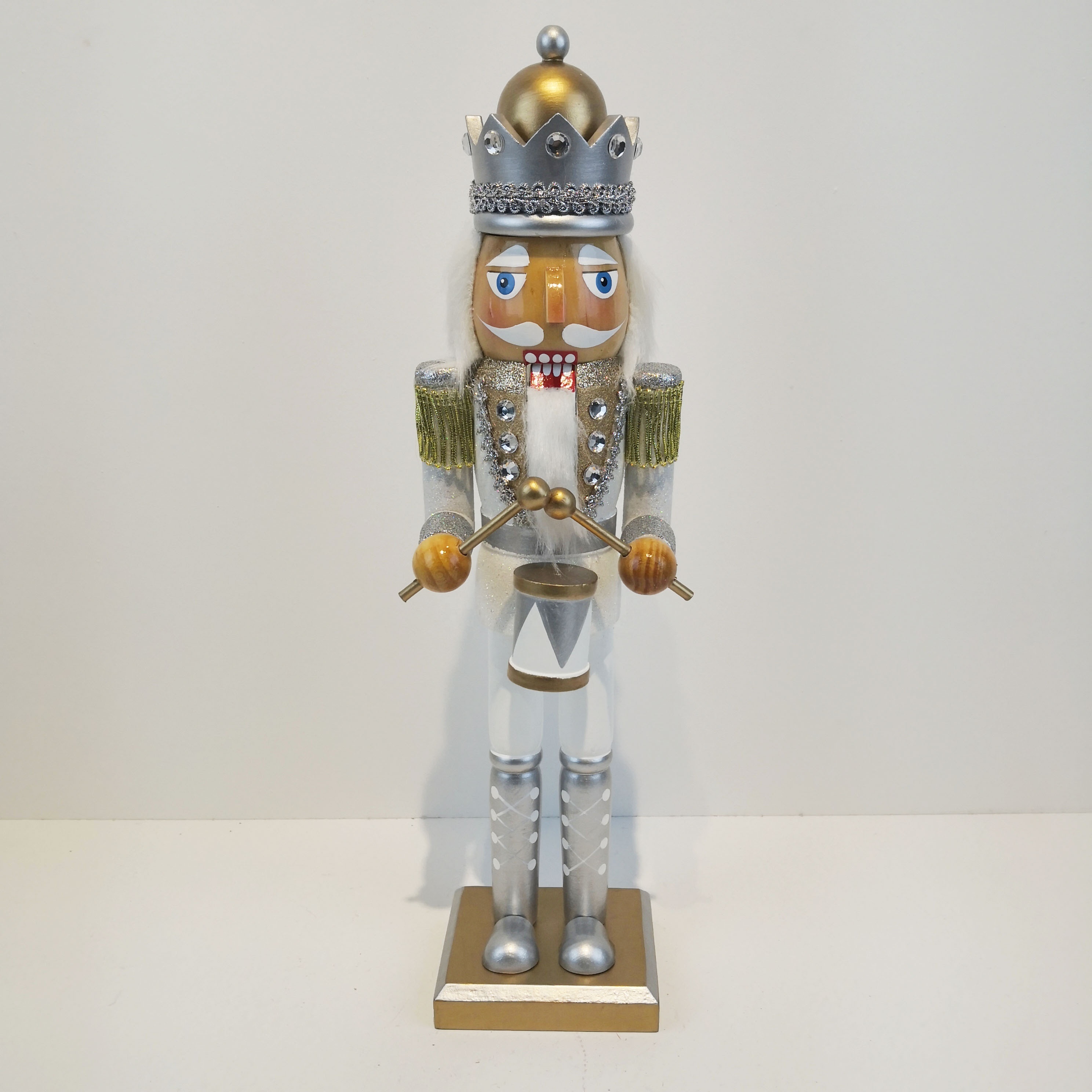 Decorative 38cm wood Christmas nutcracker soldier 15in nutcracker soldier