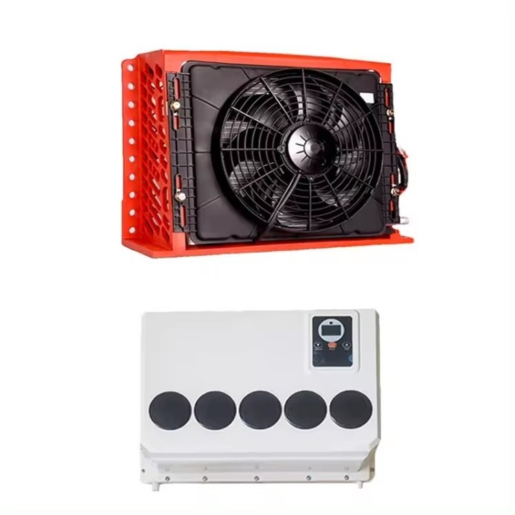 Universal Electric Parking Car Air Conditioner 12V 24V Split Air Conditioning For Excavator Tractor Trailer Truck